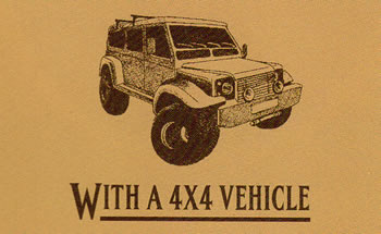 With a 4x4 Vehicle