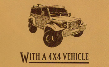 With a 4x4 Vehicle